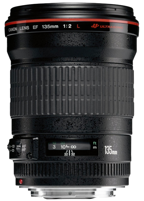 Canon EF 135mm f2.0L USM Lens