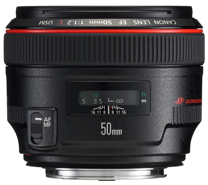 Canon EF 50mm f1.2L USM Lens