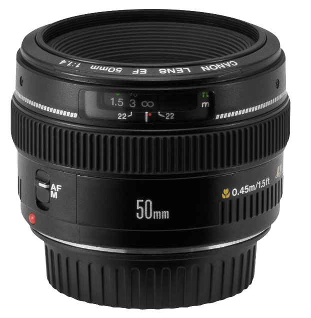 Canon EF 50mm f1.4 USM Lens