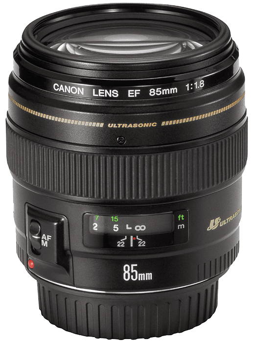 Canon EF 85mm f1.8 USM Lens