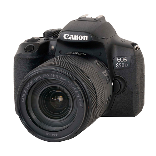 Canon EOS 850D Digital SLR with 18-135mm IS USM Lens
