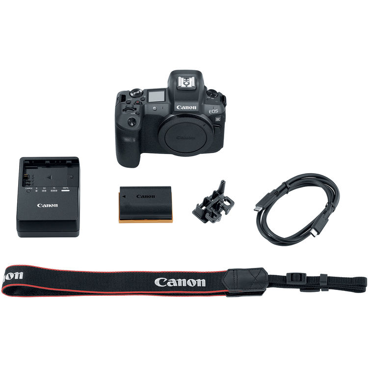Case Canon EOS R Mirrorless Digital Camera 30.3 MP Full Frame CMOS Sensor with RF 24-105 mm f/4-7.1 STM Lens SanDisk 128GB Memory Card Tripod A-Cell Accessory Bundle 