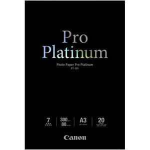 Canon PT-101 (A3) 300gsm Pro Platinum Photo Paper (Pack of 20 Sheets)