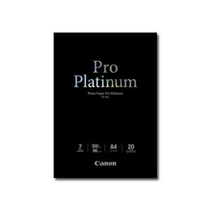Canon PT-101 (A4) 300gsm Pro Platinum Photo Paper (20 Sheets)