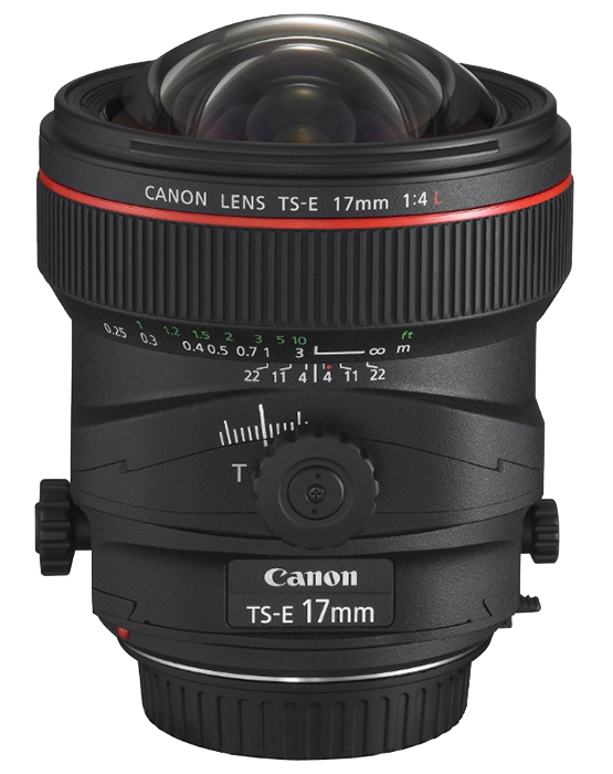 Canon TS-E 17mm f4L Lens