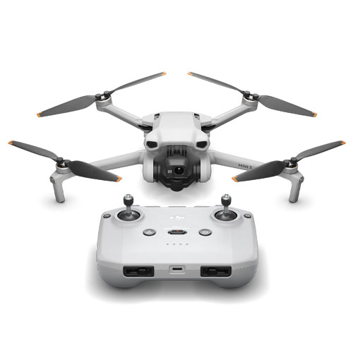 DJI Mini 3, Lightweight Mini Drone with 4K HDR Video, 38-min Flight Time,  True Vertical Shooting, Return to Home, up to 10km Video Transmission,  Drone