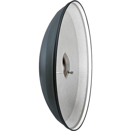 Elinchrom 70cm Beauty Dish Silver with Deflectors Dark Grey