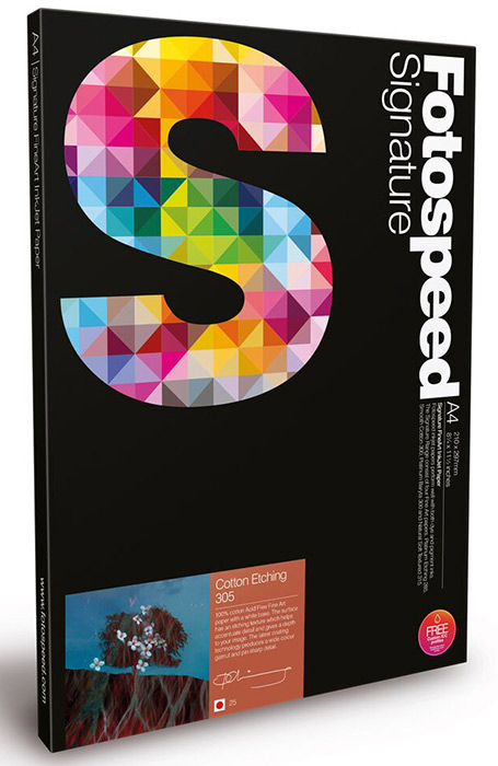 Fotospeed Cotton Etching 305 Signature Paper - A3 Plus - 25pk