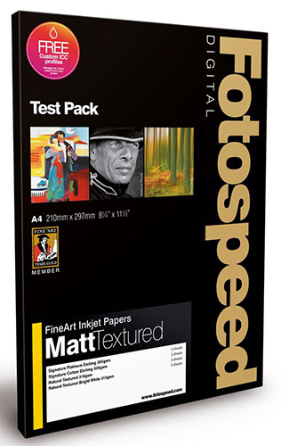 Fotospeed Fine Art Matt Textured Test Pack