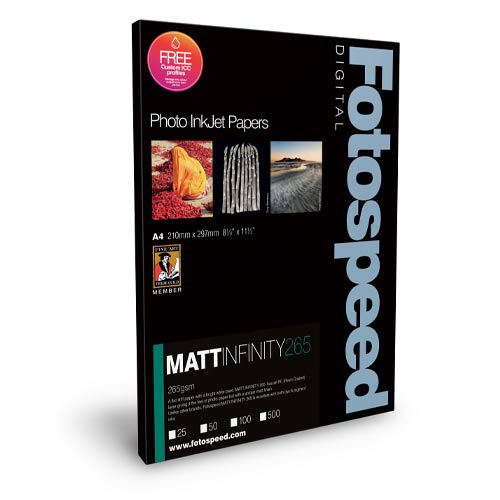 Fotospeed Matt Infinity 265 - A2 25pk