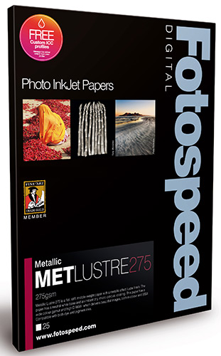 Fotospeed Metallic Lustre 275 Photo Quality Paper - A3 - 25pk