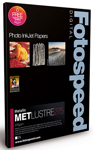 Fotospeed Metallic Lustre 275 Photo Quality Paper - A4 - 25pk