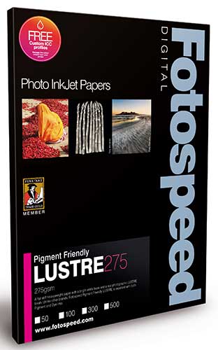 Fotospeed PF Lustre 275 Photo Quality Paper - Panoramic 297x594 - 25pk