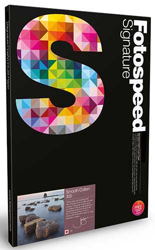 Fotospeed Smooth Cotton 300 Signature Paper - A2 - 25pk