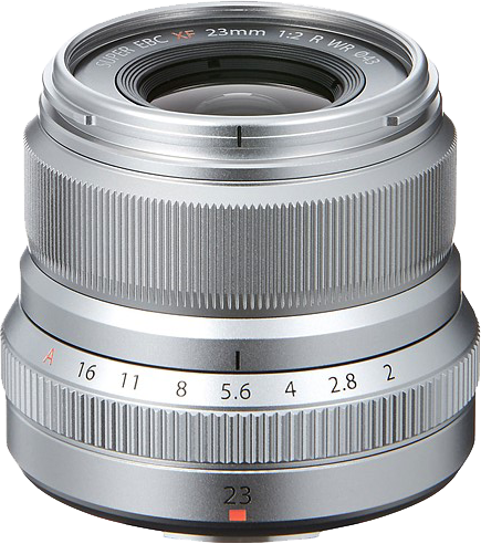 Fujifilm XF 23mm f2 R WR FUJINON Lens - Silver