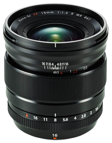 Fujifilm XF 16mm f1.4 R WR Fujinon Lens