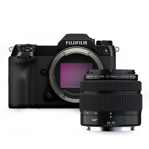 Fujifilm GFX 100S II with GF 35 70mm Lens