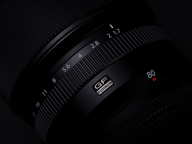 Fujifilm GF80mm F/1.7 Lens