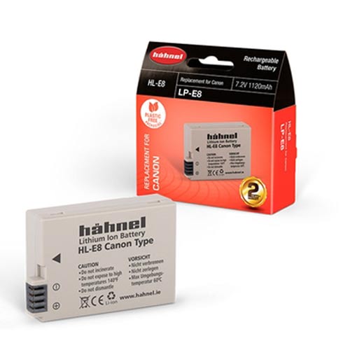 Hahnel HL-E8 Battery - For Canon