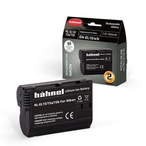 Hahnel HL-EL15 Battery - For Nikon
