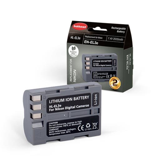 Hahnel HL-EL3E Battery - For Nikon