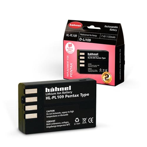 Hahnel HL-PL109 Battery - For Pentax 