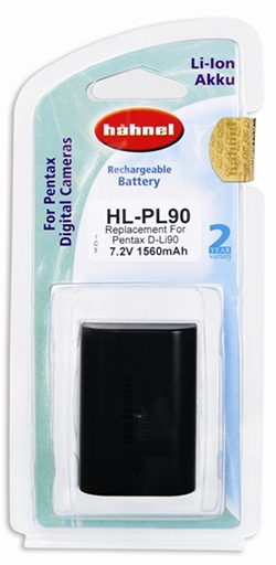Hahnel HL-PL90 Battery - For Pentax