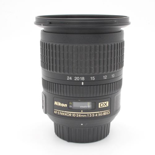 Used Nikon 10-24mm f3.5-4.5 G AF-S DX Lens