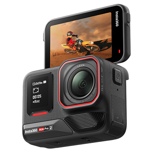 Insta360 Ace Pro 2 8K AI Powered Action Camera - Dual Battery Bundle