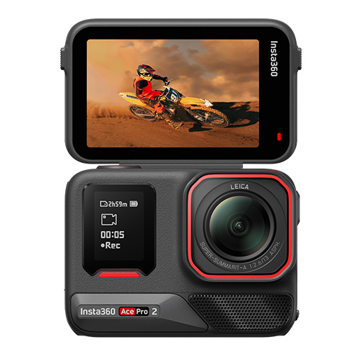 Insta360 Ace Pro 2 8K AI Powered Action Camera - Dual Battery Bundle
