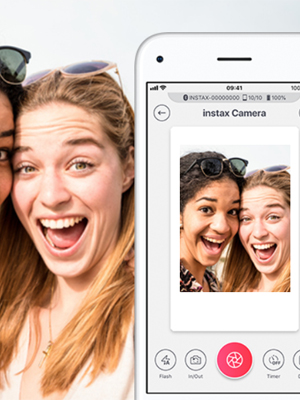 Instax MIni Link Printer in Instax Photo Mode