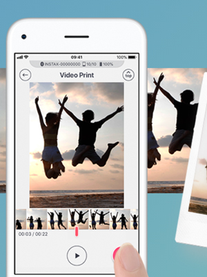 Instax Mini Link in Video Print Mode