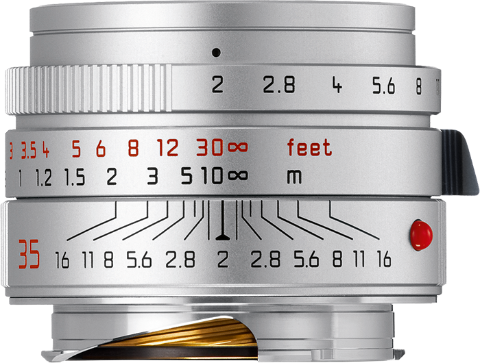 Leica 35mm f2 Summicron-M ASPH - Silver - 2016 Model