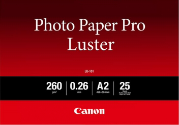 Canon LU-101 (A2) Pro Luster (25 Sheets)