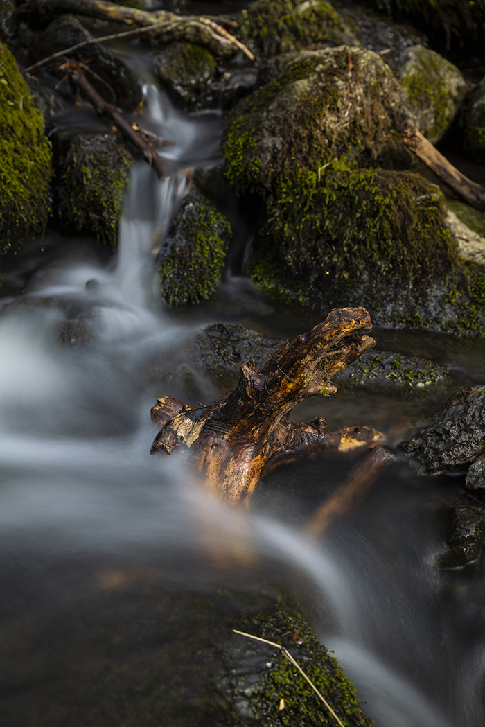 long exposure of a waterfall