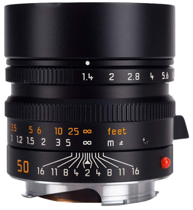 Leica 50mm f1.4 Summilux-M Asph 6-bit - Black