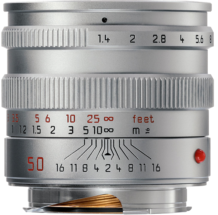Leica 50mm f1.4 Summilux-M Asph 6-bit - Silver