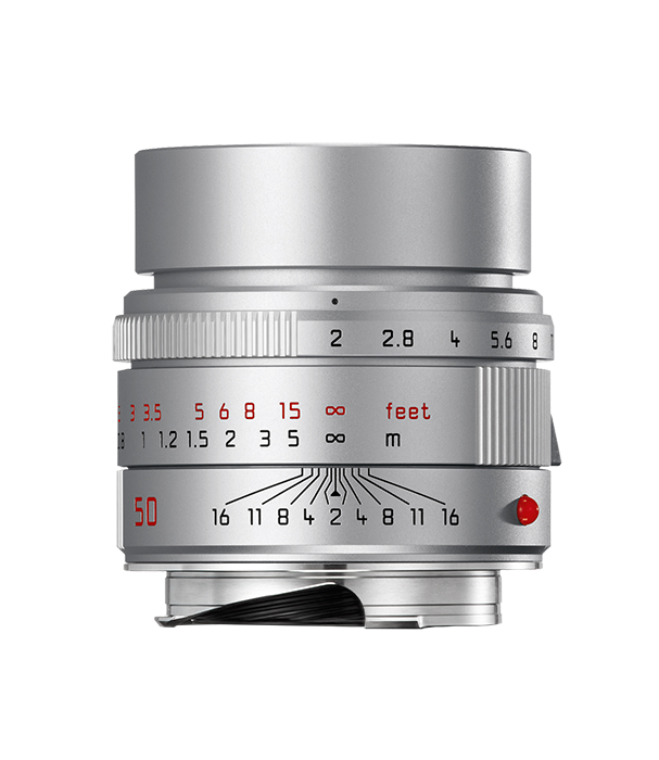 Leica 50mm f2 ASPH APO-Summicron-M Lens - Silver Anodized