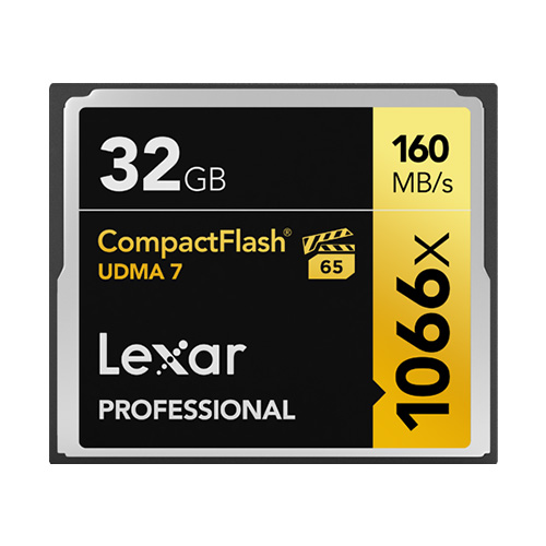Lexar 32GB Professional 1066x CompactFlash Card