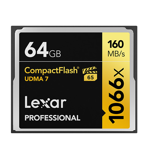 Lexar 64GB Professional 1066x CompactFlash Card