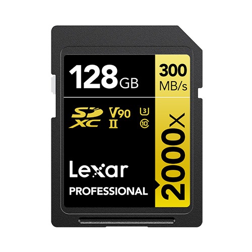 Lexar SDXC Professional UHS-II 2000x V90 128GB