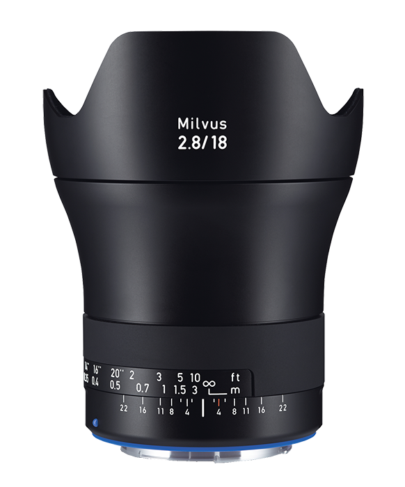 Zeiss Milvus F2.8 18mm Lens ZE Mount