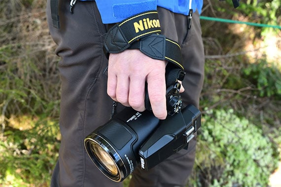 Lifestyle image of Nikon P950 in use