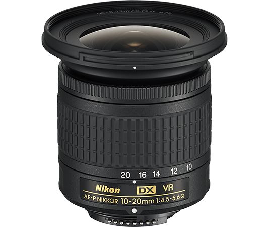 Nikon 10-20mm f4.5-5.6G VR AF-P DX Nikkor Lens