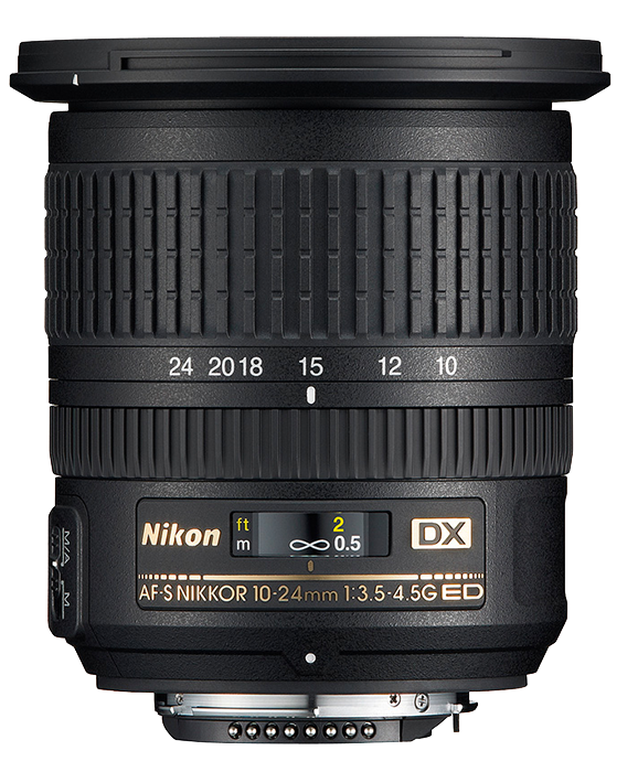 Nikon 10-24mm f3.5-4.5 G AF-S DX Lens