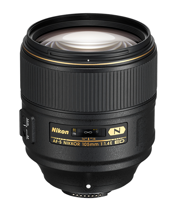 Nikon 105mm f1.4E AF-S ED Nikkor Lens