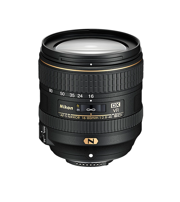 Nikon 16-80mm f2.8-4E AF-S DX ED VR Nikkor Lens