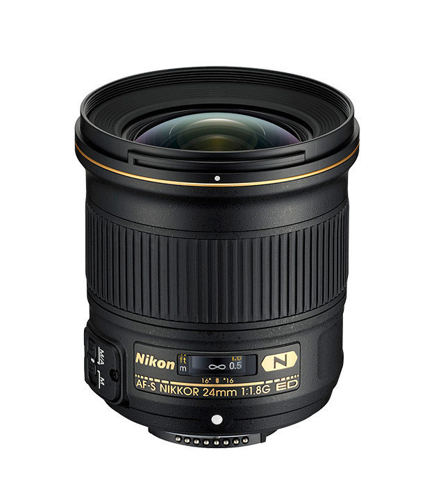 Nikon 24mm f1.8G ED AF-S Nikkor Lens
