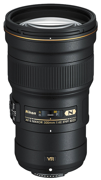 Nikon 300mm AF-S Nikkor F4E PF ED VR