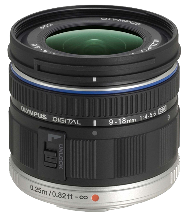 Olympus 9-18mm f4.0-5.6 M.ZUIKO Digital ED Micro Four Thirds Lens 